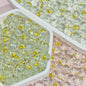 Transparent Round Glass Beads 10mm Cartoon Character Printing 100pcs 20