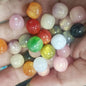 Imitation Opal Gradient Chunky Resin Beads 12mm Orange 40pcs 13