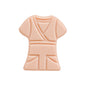 Silicone Focal Beads Kimono Design With Detailed Belt 10pcs 9