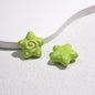Spiral Pattern Starfish Acrylic Beads 20mm Glossy Mixed Colors 20pcs 11