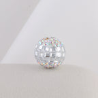 Disco Ball Rhinestone Beads 16mm Iridescent Acrylic 6pcs 4