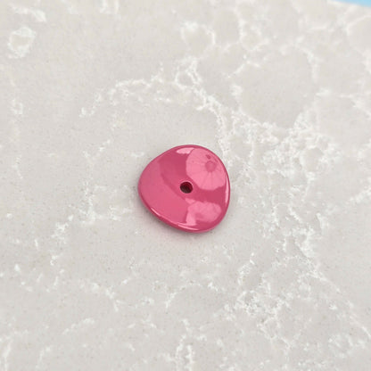 Acrylic Potato Chips Spacer Beads 14mm Baking Painted 20pcs 11