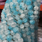 Crackle Round Glass Beads 12mm Pastel Shimmer 10 Strands 9