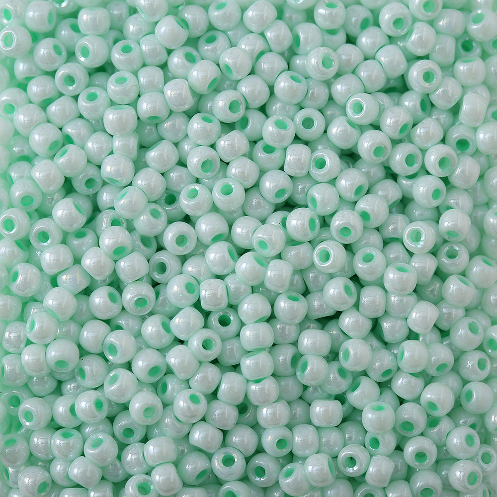 Czech Seed Glass Beads 4mm Glossy Pastel Colors 300pcs 21