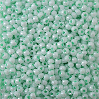 Czech Seed Glass Beads 4mm Glossy Pastel Colors 300pcs 21