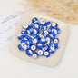 Painted Billiards Acrylic Beads 16mm Creative Colorful 100pcs 8