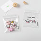 Zip Lock Bags HDPE Plastic Cartoon Animal Print 10x12cm 10pcs 5