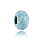 Acrylic Spacer Beads 9x14mm Imitation Crackle Solid Color 100pcs 4