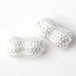 Peanut Metal Beads 15mm Spray Painted Zinc Alloy 20pcs 10