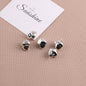 Silver Tone Irregular Shape CCB Plastic Beads 200pcs 16