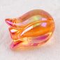 Transparent Plating Tulip Acrylic Beads 12x16mm Colorful 20pcs 11