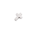Stainless Steel Cross Metal Beads 13mm Polished Mirror Surface 10pcs 6