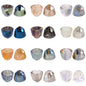 Bell Electroplated Glass Beads 8mm Sparkling Mixed Colors 50pcs