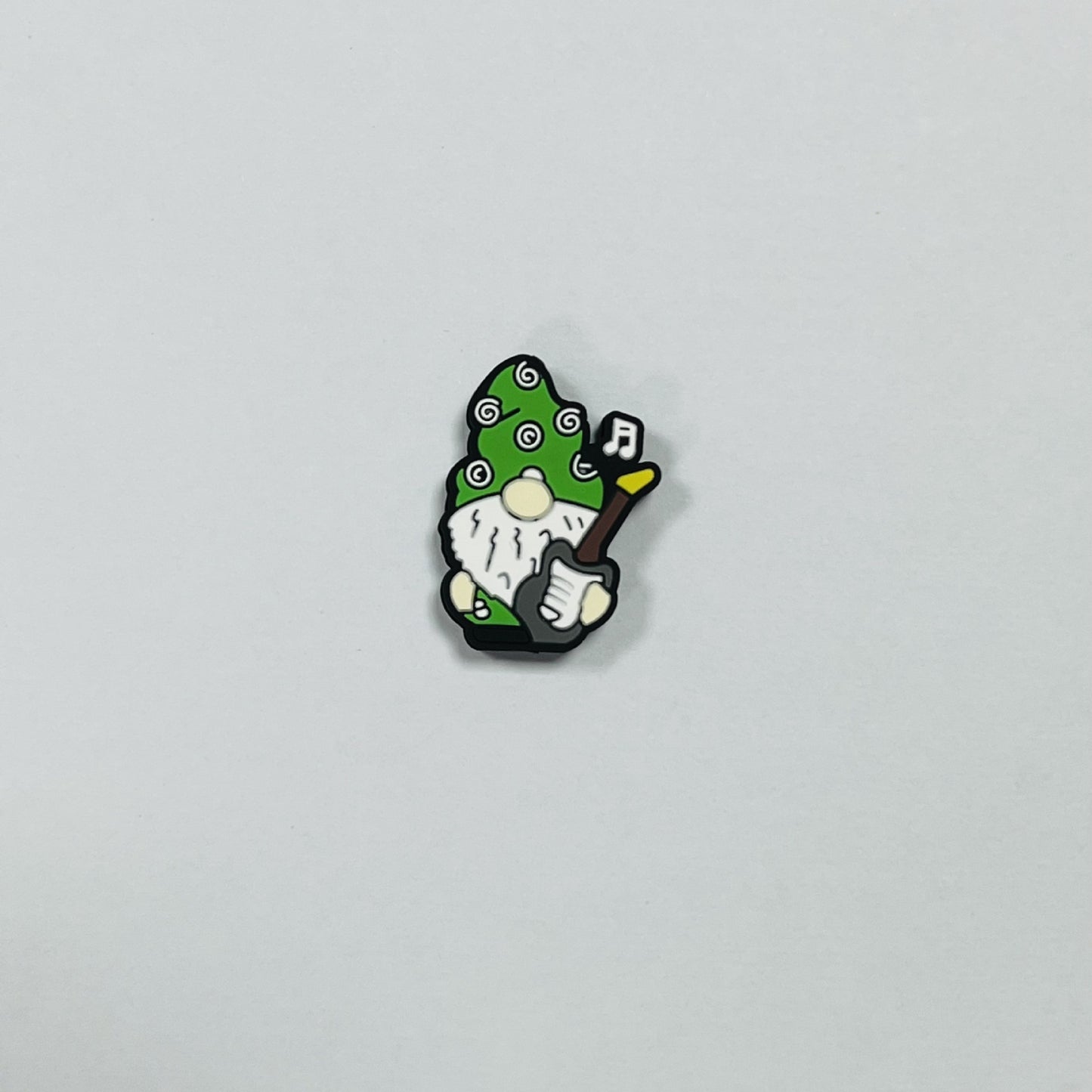 Silicone Focal Beads Cartoon Dwarf Holding Various Items 20pcs 7