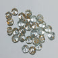 Czech Glass Beads Pumpkin 10mm Glossy Orange Gold 100pcs 10