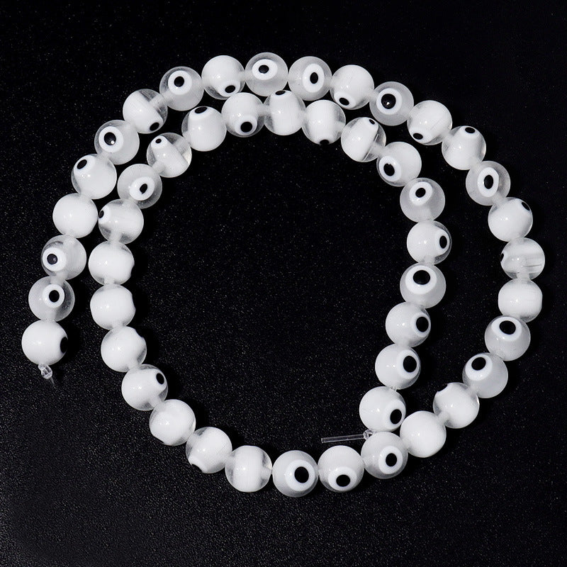 Lampwork Millefiori Evil Eye Glass Beads 4mm Antique Style 90pcs 9
