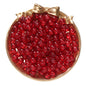 Crackle Round Glass Beads 8mm Colored Hole 1.3mm 50pcs 20