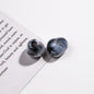 Imitation Jade Acrylic Beads 15mm Large Hole Ink Color 50pcs 11