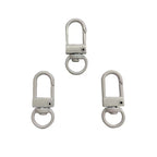 Colorful Zinc Alloy Keychain Hooks 33mm Baking Painted 50pcs 4