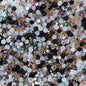 Seed Glass Beads 4mm Colored Transparent Faceted 200pcs 7