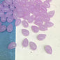 Transparent Czech Glass Teardrop Glass Beads 6 9mm 1000pcs 18