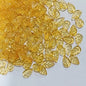 Czech Glass Beads Leaf 18mm Dark Blue Gradient Gold Shimmer 100pcs 24