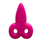 Silicone Focal Beads Creative Scissors Embossed Details Color Mix 20pcs 8