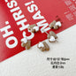 Bear and Double Heart Metal Beads 13mm Baking Painted Alloy 10pcs 20