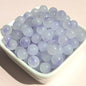 Dual Color Round Glass Beads 8mm Gradient Painted 100pcs 12