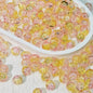 Crackle Round Glass Beads 10mm Bright Multicolor 50pcs 25