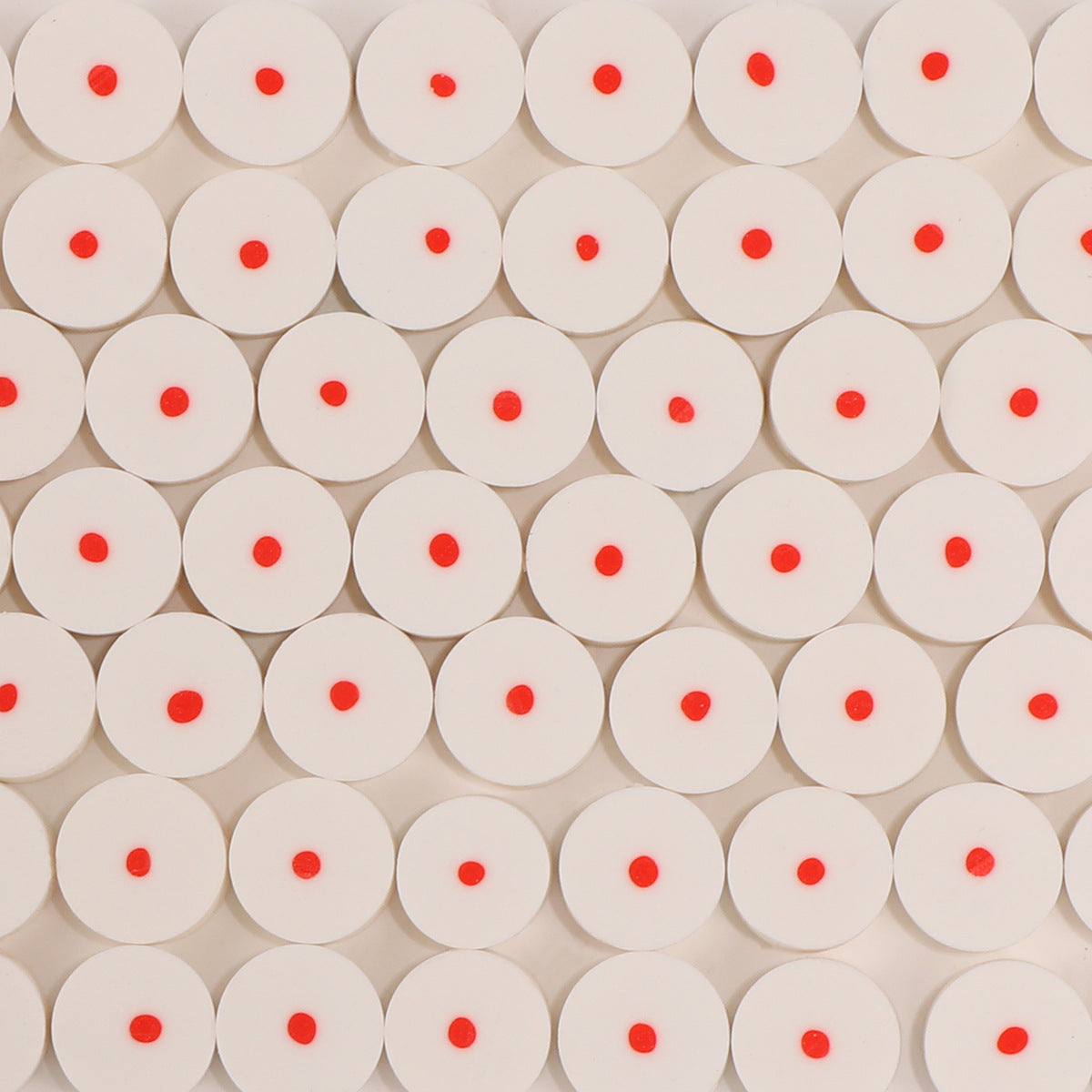 Flat Clay Beads 9mm Billiards Series Colorful Pool Ball 100pcs 21