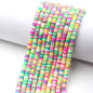 Flat Clay Beads 6mm Colorful Polymer Spacer Disc 10strands 20