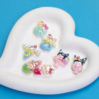 Plating Summer Sanrio Resin Beads Glossy Beverage Dessert 10pcs 2