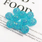 Glitter Bubblegum Beads 16mm Colorful Iridescent Sparkle 1pc 27
