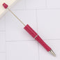 Beadable Plastic Pens 101 Colors Matte Pastel Shimmering Rainbow