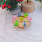Silicone 3D Focal Beads Dinosaur Holding Puzzle Piece 20pcs 2