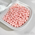 Painted Square Acrylic Beads 6mm 5mm Macaron Color Baking 30pcs 6