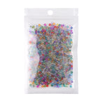 Transparent Seed Glass Beads 2mm Glossy Rainbow Colors 660pcs 2