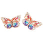 Plating Gilded Butterfly Acrylic Beads 15mm 22mm Radiant Mixed 100pcs 14