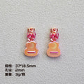 Plating Resin Beads Sailor Moon Series Glossy Magic Motif 20pcs 6