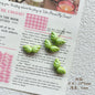 Chubby Wing Metal Beads 17mm Glossy Enamel Finish 10pcs 10
