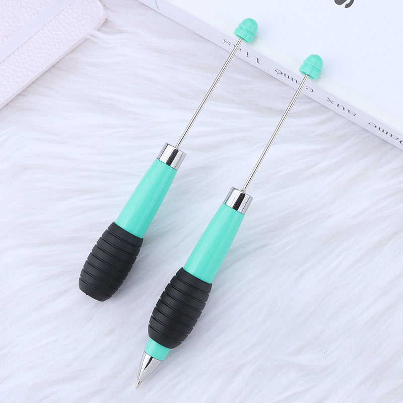 Beadable Telescopic Pen Colorful Ergonomic Rotary Ballpoint 1.0mm 20