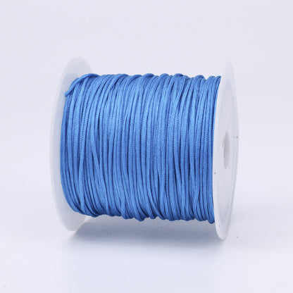 Nylon Thread 0.8mm Diameter 40m Colorful Jewelry Stringing Cord 25