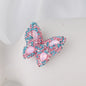 Polymer Clay Butterfly Rhinestone Beads 36mm Napal Style 2pcs 9
