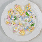 Plating Chiikawa Series Resin Beads Glossy Pastel Colors 20pcs 3