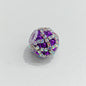 Rhinestone Bubblegum Beads 18mm Chain Enlaced Mixed Colors 4pcs 11