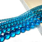 Colored Transparent Round Glass Beads 12mm Assorted Colors 31pcs 4