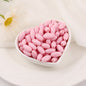 Oval Acrylic Tube Beads 1.4mm x 0.6mm Pastel Mixed Colors 1219pcs 11