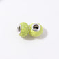 Resin Round Spacer Beads 14mm Imitation Turquoise Pattern 100pcs 14