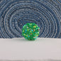 Glitter Bubblegum Beads 14mm Sequin Cluster Rhinestone 10pcs 19